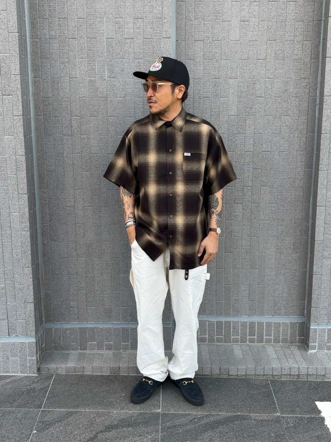 CALTOP2026 S/S　チェックシャツ