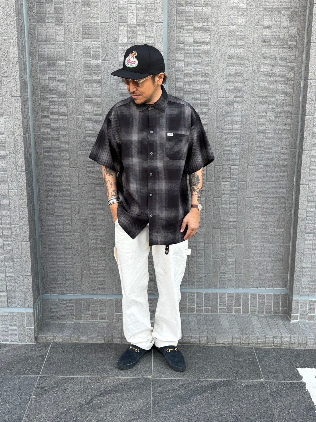 CALTOP2026 S/S　チェックシャツ