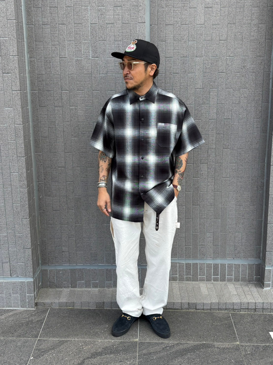 CALTOP2026 S/S　チェックシャツ