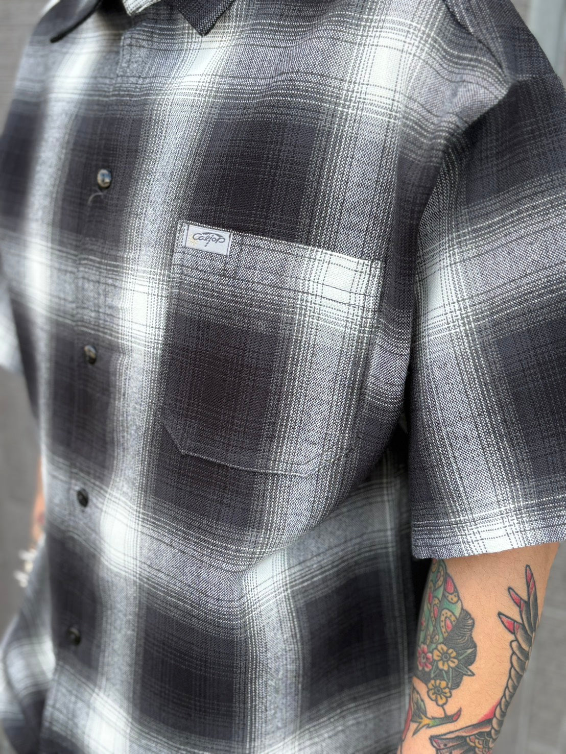 CALTOP2026 S/S　チェックシャツ