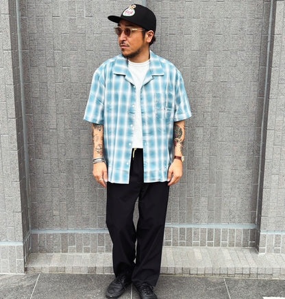 Rayon Mix Ombre Slit S/S Shirts