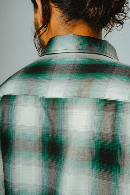 Rayon Mix Ombre Slit L/S Shirts