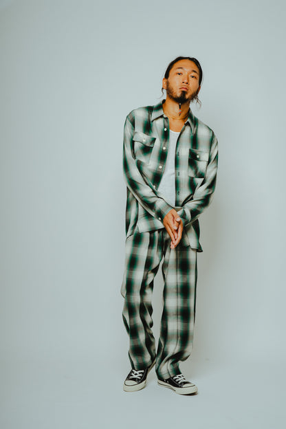 Rayon Mix Ombre Easy Pants