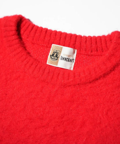MOHAIR SHAGGY CREW SWEATER