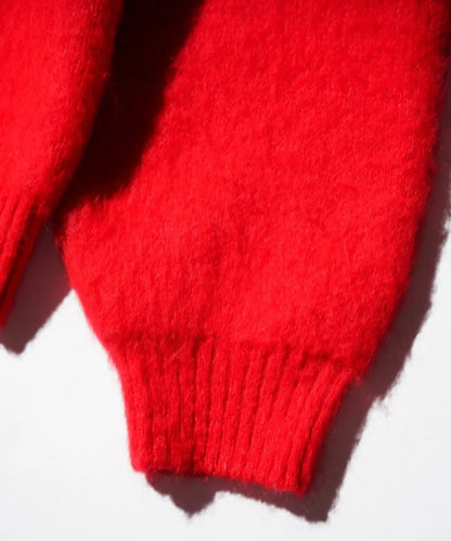 MOHAIR SHAGGY CREW SWEATER