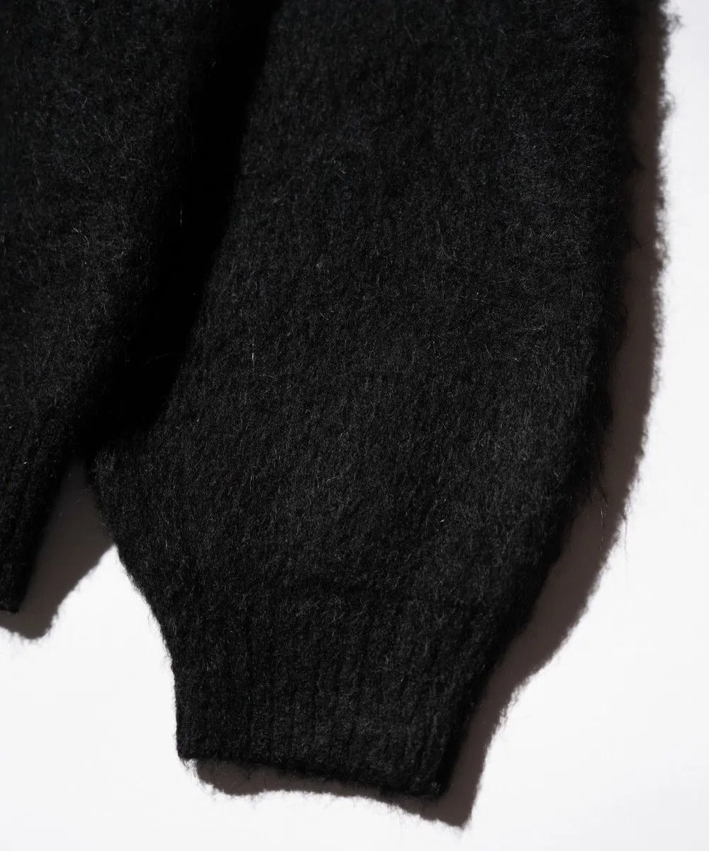MOHAIR SHAGGY CREW SWEATER