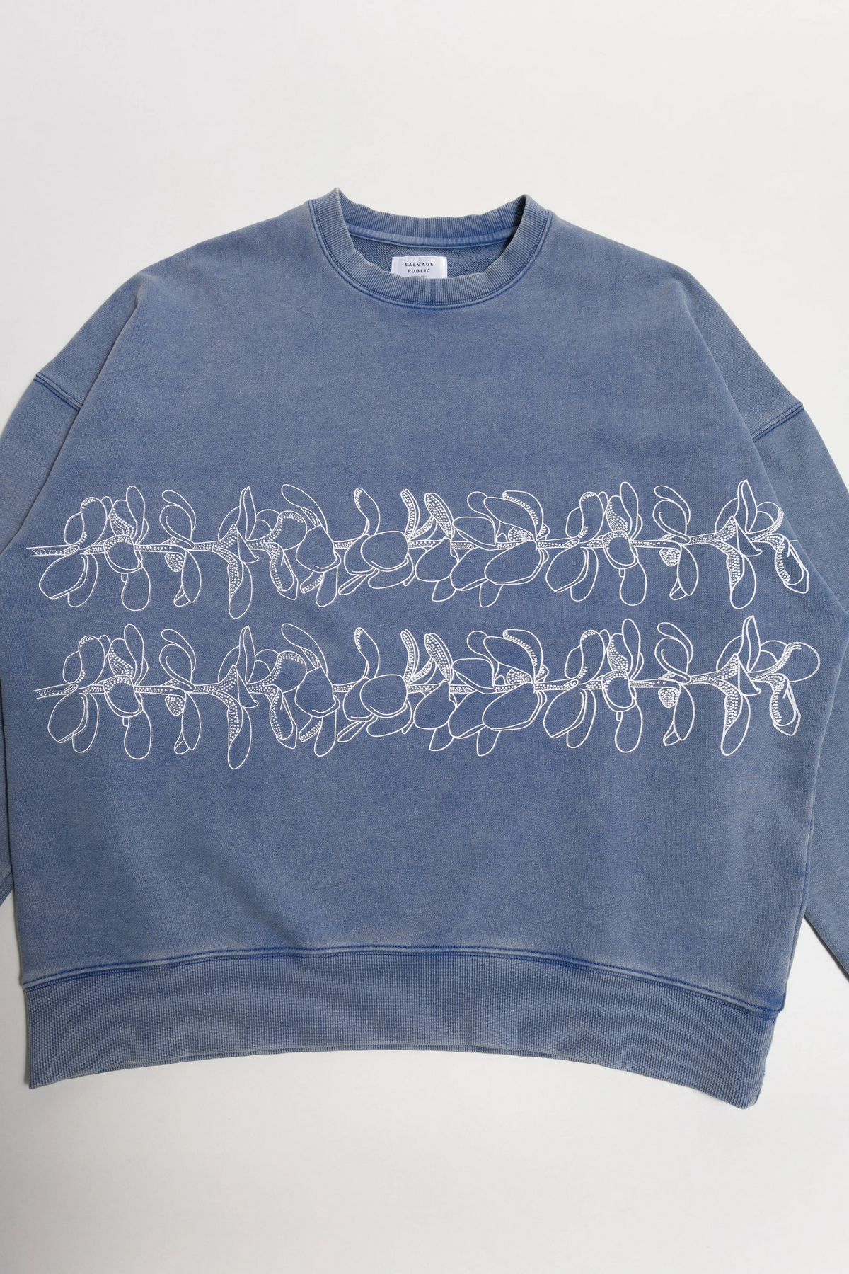 Beach Crewneck(Double Lei)