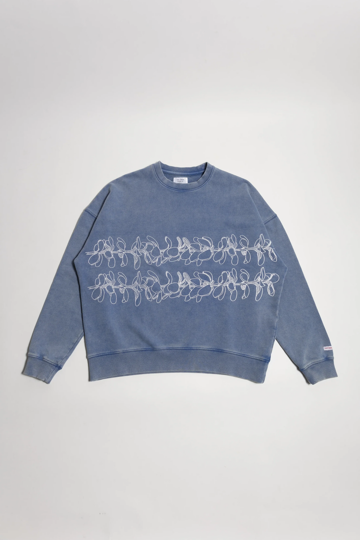 Beach Crewneck(Double Lei)