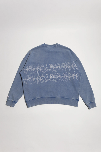 Beach Crewneck(Double Lei)