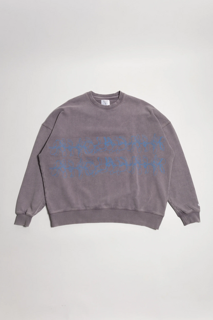 Beach Crewneck(Double Lei)