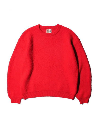 MOHAIR SHAGGY CREW SWEATER