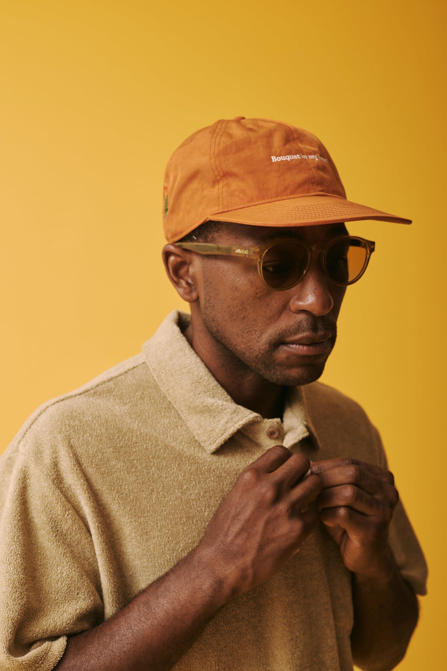 Nylon 6Panel Cap（Bouquet）