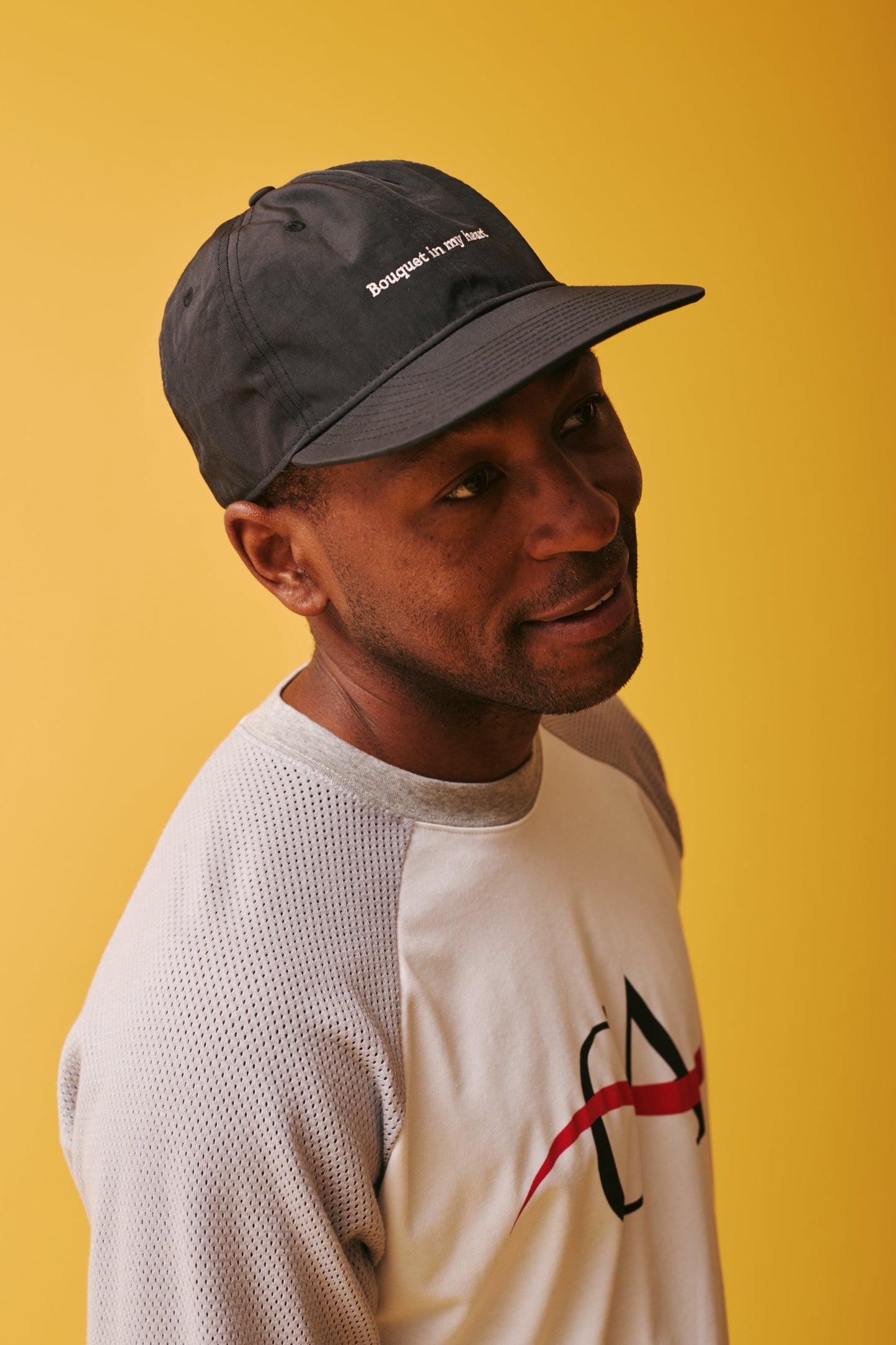 Nylon 6Panel Cap（Bouquet）
